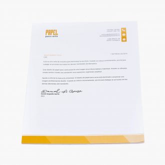 Imprimir papel para carta para empresas