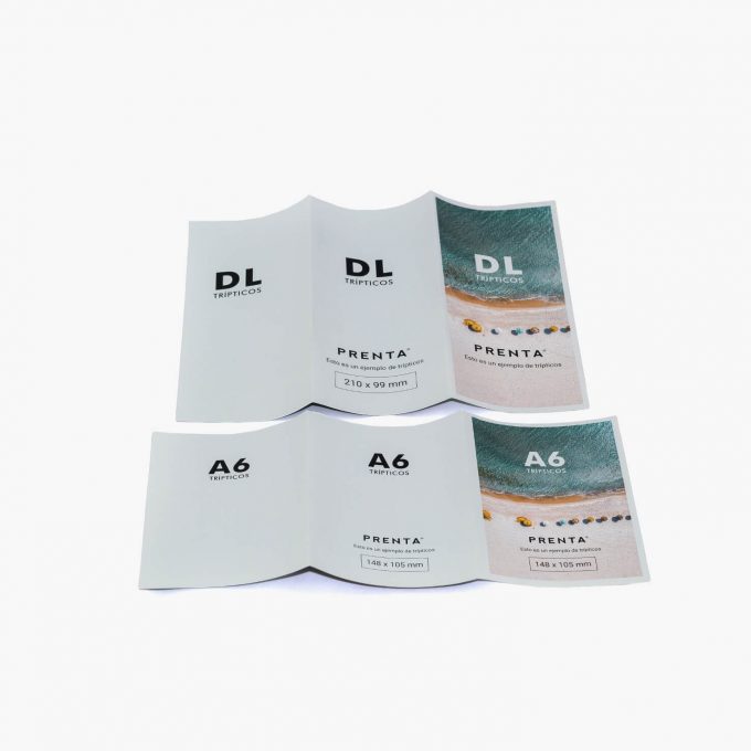 Imprimir trípticos económicos